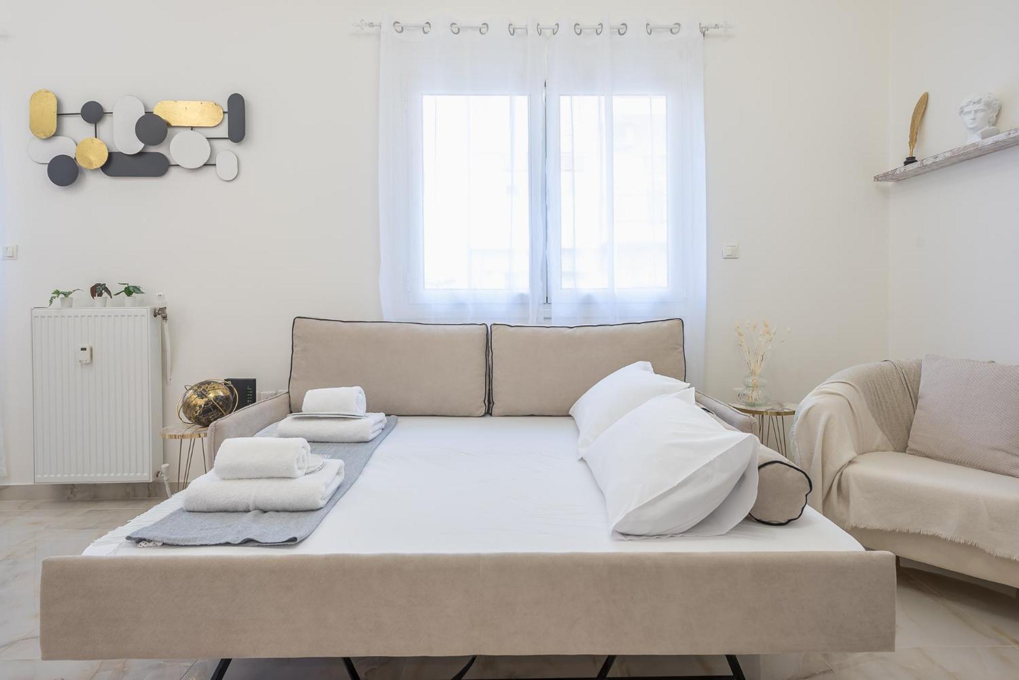 Modern Apartment 200M From Acropolis 100Mbps Netflix Athena Bagian luar foto