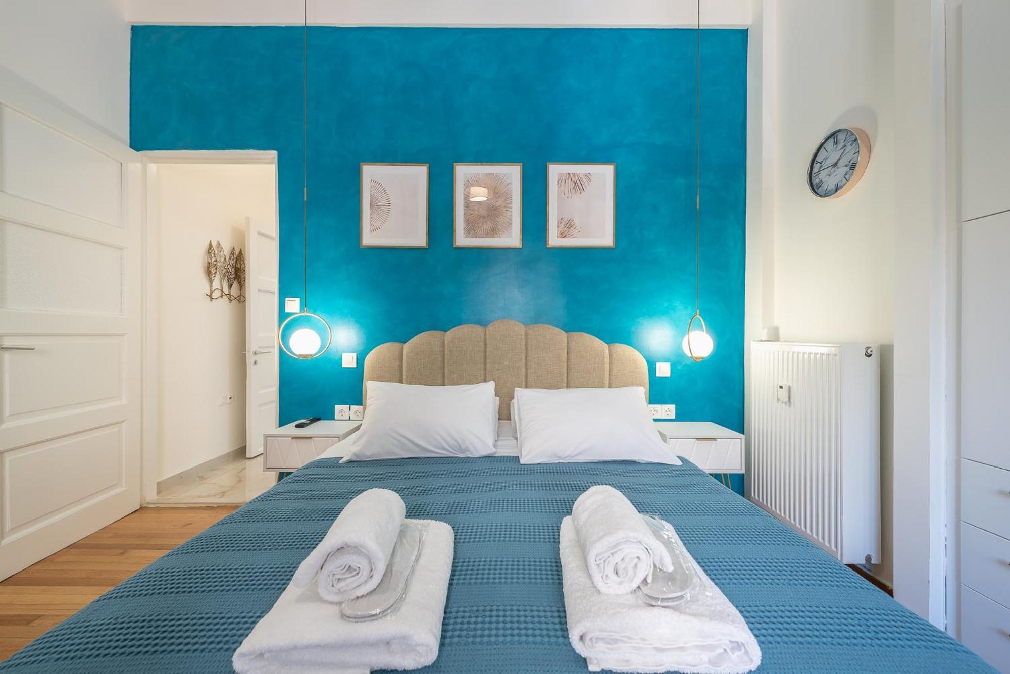 Modern Apartment 200M From Acropolis 100Mbps Netflix Athena Bagian luar foto