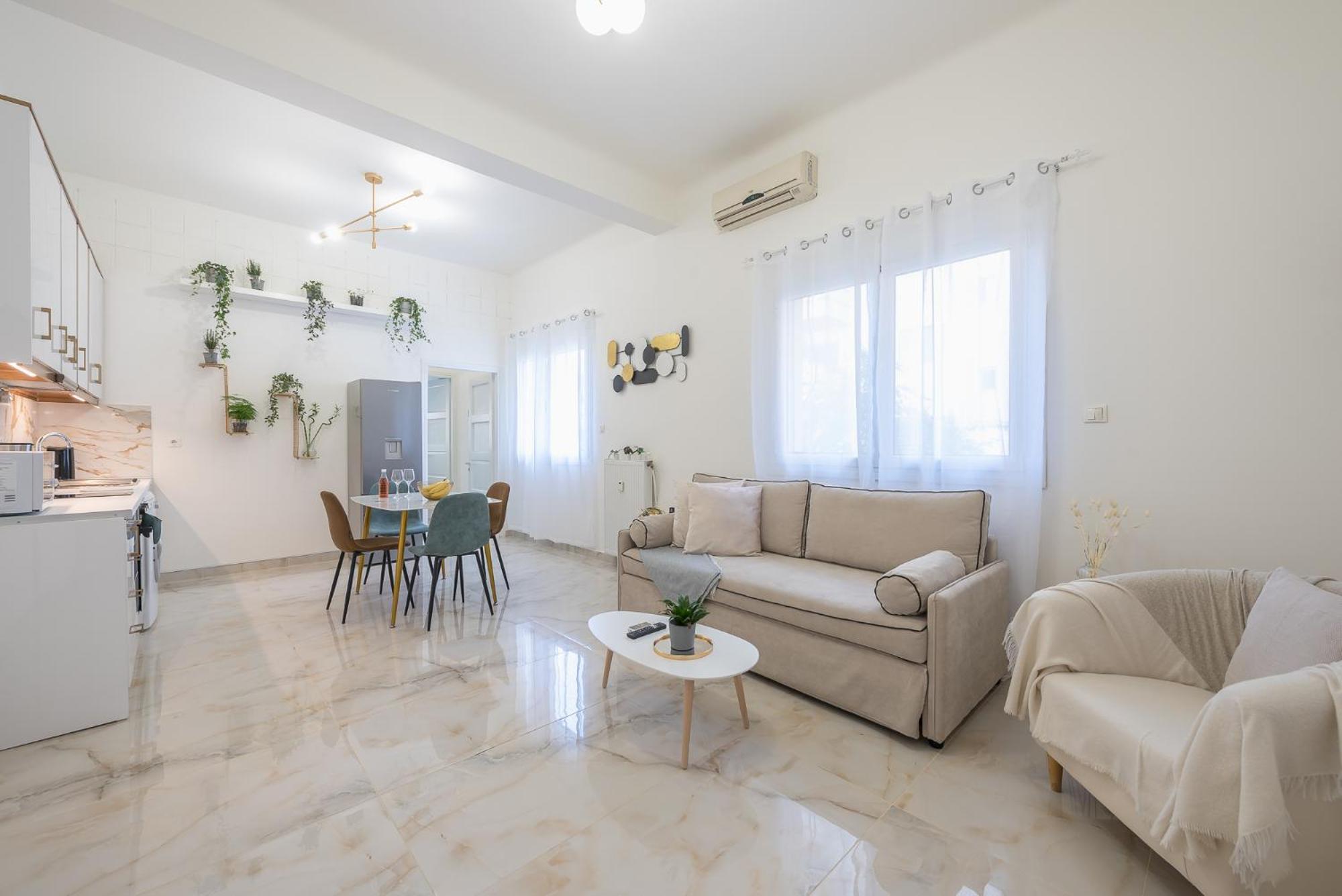 Modern Apartment 200M From Acropolis 100Mbps Netflix Athena Bagian luar foto