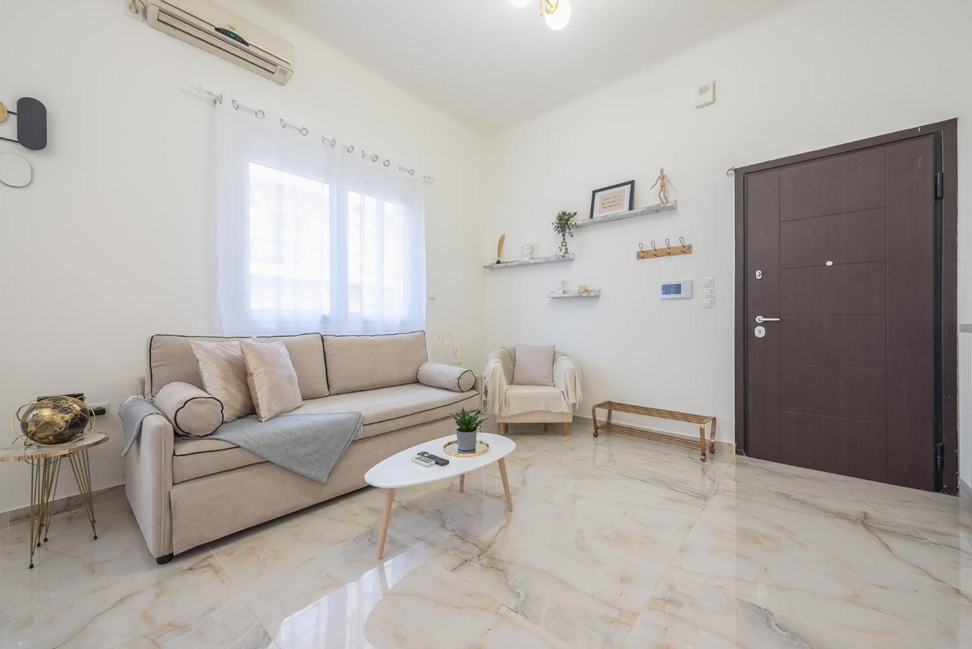 Modern Apartment 200M From Acropolis 100Mbps Netflix Athena Bagian luar foto
