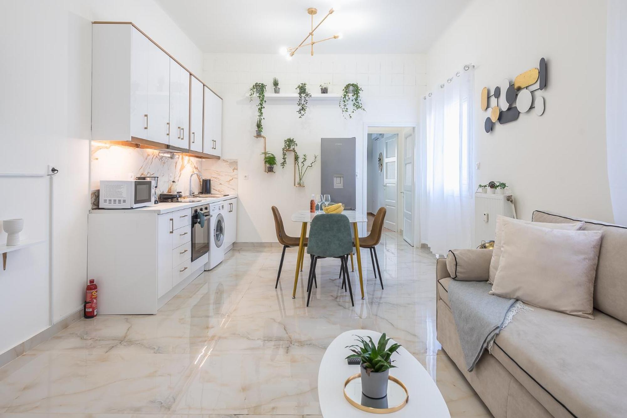 Modern Apartment 200M From Acropolis 100Mbps Netflix Athena Bagian luar foto