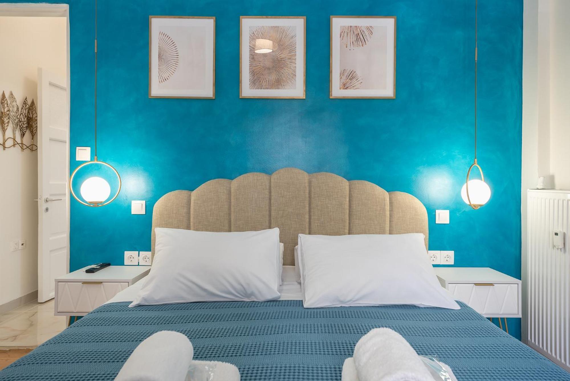 Modern Apartment 200M From Acropolis 100Mbps Netflix Athena Bagian luar foto