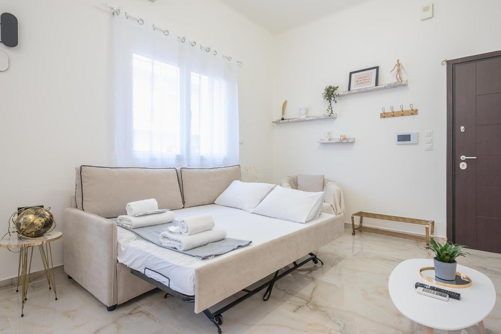 Modern Apartment 200M From Acropolis 100Mbps Netflix Athena Bagian luar foto