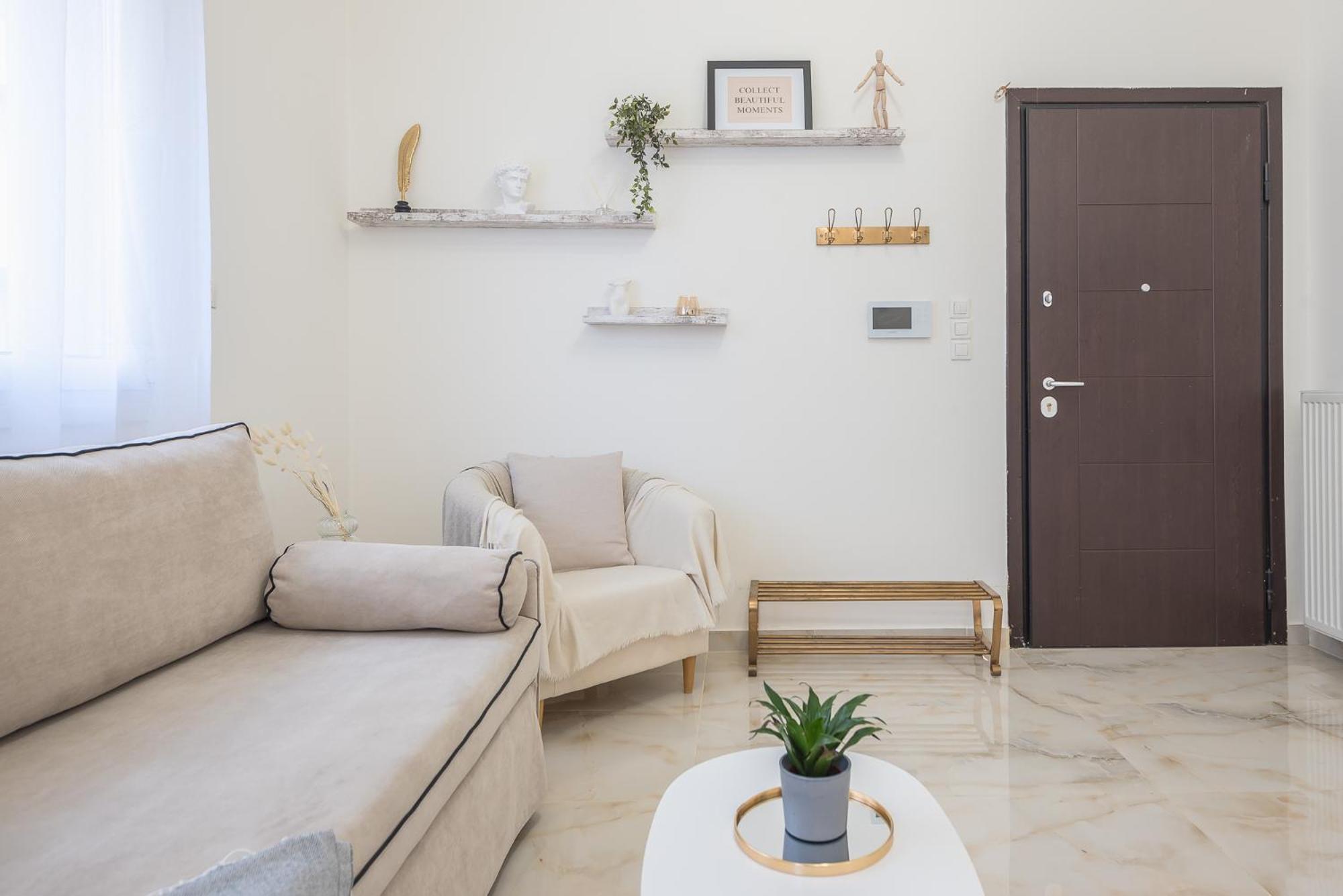 Modern Apartment 200M From Acropolis 100Mbps Netflix Athena Bagian luar foto