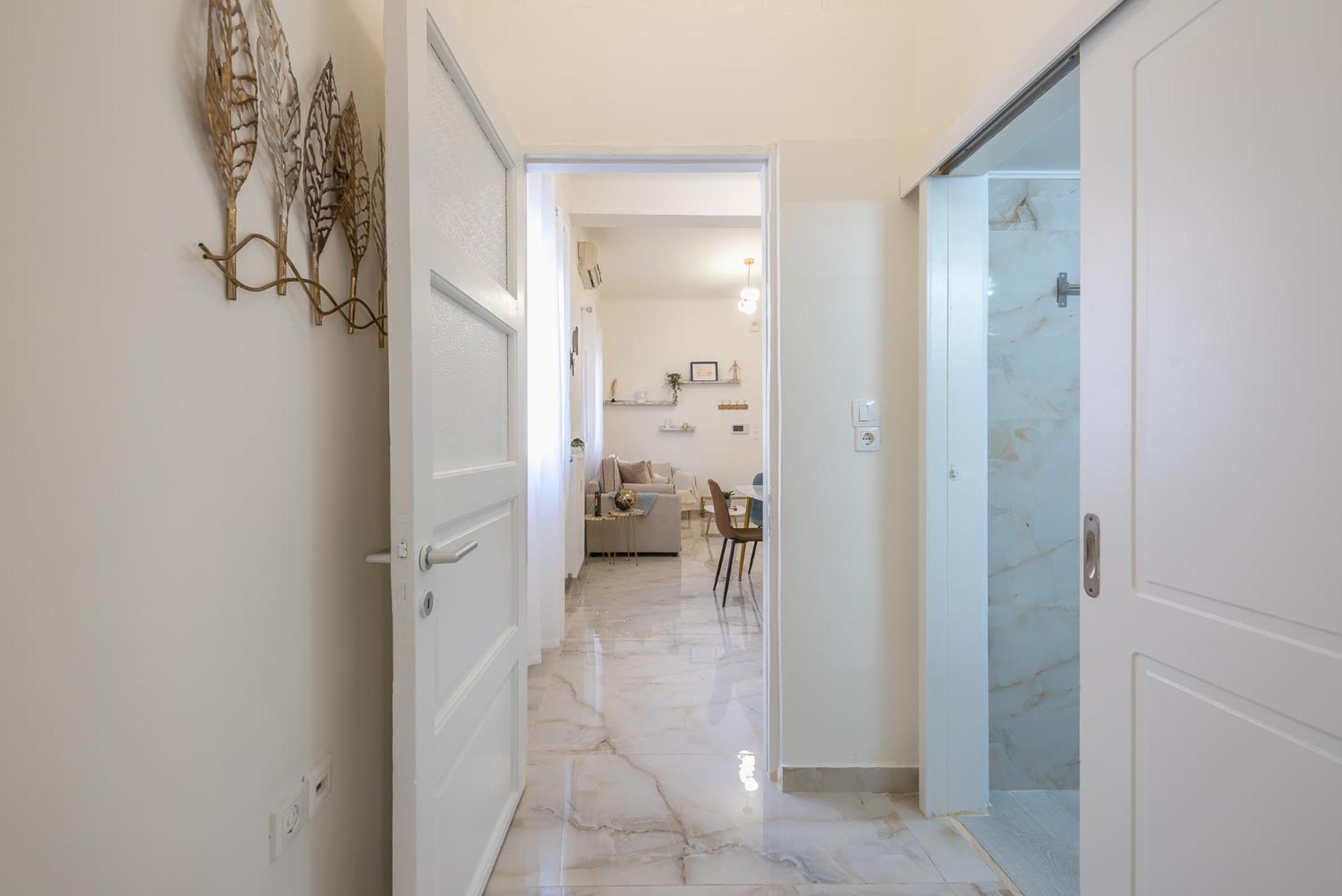 Modern Apartment 200M From Acropolis 100Mbps Netflix Athena Bagian luar foto